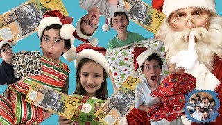 SECRET SANTA at KMART with 6 KIDS 50 each to Spend [upl. by Efi]