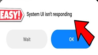 system UI isnt responding SOLVED  xiaomi [upl. by Adnwahsal]