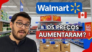 Mercado no Canada 🇨🇦 Preços Walmart 2024 [upl. by Kay448]