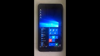 DEMO Windows 10 Arm32 Booted On Microsoft Lumia 640 XL [upl. by Ahsinned]