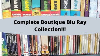 Complete Boutique Blu Ray collection Criterion Indicator Arrow Kino Lorber and more [upl. by Wylde]