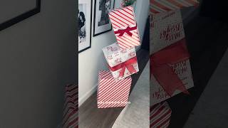 DIY Stackable Christmas Gift Boxes  Easy Holiday Decor Idea christmasdecor diy [upl. by Tuesday785]