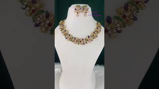 Trendy Necklace sets🤩🤩For orders 9371567777 905945888 or DM US on Instagram [upl. by Berardo]