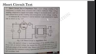 Introduction to Short Circuit Test  Basic Electrical Engineering  BEEE RGPV BTech 1st Year [upl. by Bernetta]