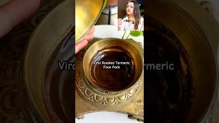 Viral Roasted Turmeric Powder Face Pack [upl. by Razaele]