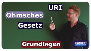 URI Ohmsche Gesetz  Grundlagen  einfach und anschaulich erklärt [upl. by Verina]