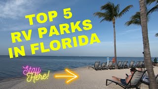 Best RV Parks in Florida Our Top 5 Picks [upl. by Kallista]