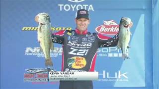 Bassmaster Live 2016 Toledo Bend Friday Part 1 [upl. by Spearing]