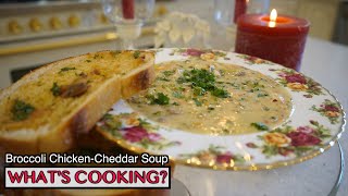 The Ultimate Creamy Broccoli ChickenCheddar Soup Recipe [upl. by Ecnaralc253]