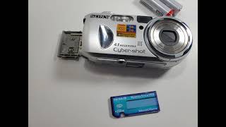 Sony Cybershot DSCP73 digicam [upl. by Kobe]