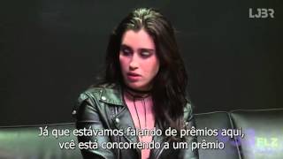 933 FLZ Lauren Jauregui Interview part 1 legendado PTBR [upl. by Atnad]