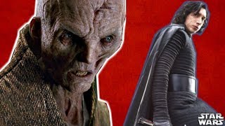 Why Snoke Was Going To KILL Kylo Ren  Star Wars Explained [upl. by Hezekiah199]