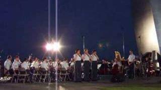 Air Force Concert Band Play Stars amp StripesAir Force Song [upl. by Adnawot48]