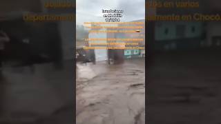 Inundaciones en Medellin Colombia10112024cambio climaticodamnificados [upl. by Aleik956]