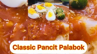 Classic Pancit palabok  Special pancit palabok  philippines style [upl. by Hollington]