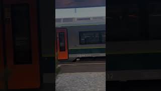 L1 Lillestrøm departing from Sandvika Station nsb train trainspotting sandvika norway [upl. by Peyter79]