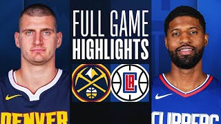 NUGGETS at CLIPPERS  FULL GAME HIGHLIGHTS  April 4 2024 [upl. by Bick884]