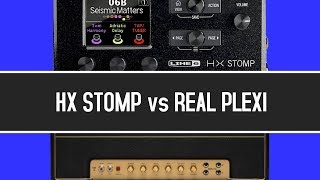 CAN HX STOMP SOUND LIKE A REAL MARSHALL PLEXI [upl. by Kalbli]