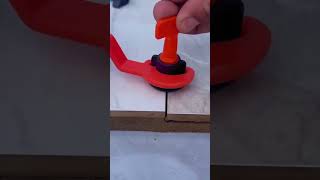 Ceramic tile levelers using good tools work effectively craftsman shorts [upl. by Webster335]