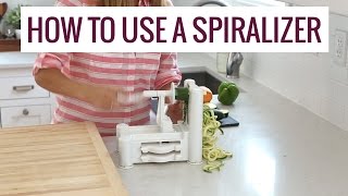 How to Use a Spiralizer [upl. by Unni855]