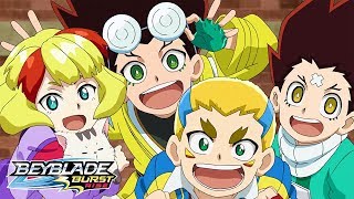 BEYBLADE BURST RISE Episode 1 Part 1 Ace Dragon On the Rise [upl. by Arri]