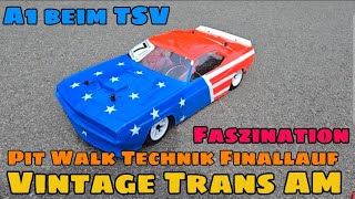 A1 Finale VTA Vintage Trans Am  Faszination Muscle Cars RC Car Racing [upl. by Uon701]