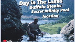 Thirlmere Secret Infinity Pool Waterfalls And Buffalo Steaks [upl. by Pirri]