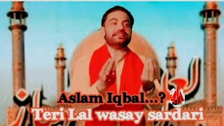 Tire Lal Wasy Sardari Aslam iqbal [upl. by Donielle]