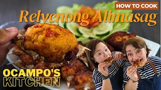 Special Relyenong Alimasag para sa Handaan  Ocampos Kitchen [upl. by Aleakim]