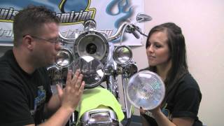 TOTW Kuryakyn Phase 7 Headlamp and Passing Lamps Review and Installation HD Video [upl. by Oijile692]