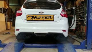 Ford Focus MK3 10 EcoBoost Zetec S  Hornet Exhaust Race System [upl. by Rannug]