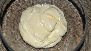 How to Make Homemade Mayonnaise  Easy amp Perfect Mayonnaise Recipe [upl. by Ahsert]