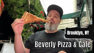 Pizza review BEVERLY PIZZA Brooklyn NY [upl. by Llerrahs]