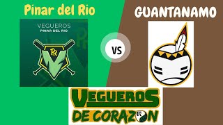 PINAR DEL RIO VS GUANTANAMO JUEGO 1 [upl. by Eelhsa]