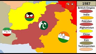 History of Pakistan 19002021 Countryballs [upl. by Barbee]