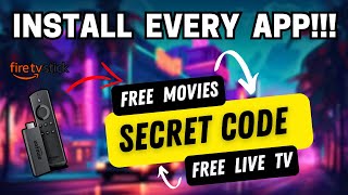 SECRET Firestick Install Code for a FULLY LOADED Firestick  Download every App [upl. by Tem331]