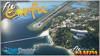 FlyTampa  Corfu  Microsoft Flight Simulator Official Trailer [upl. by Bev]