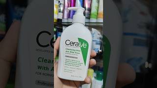 Cerave cleansing milk with aloe vera cerave cleansingmilk aloevera viralshort beauty cosmtkk [upl. by Yltsew]