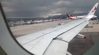 Vista para despegar en el aeropuerto de Bogotá Colombia [upl. by Ajar]