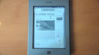 Kindle Touch kullanımı [upl. by Gretchen722]