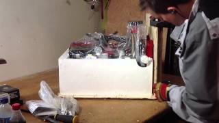 Harbor freight 44991 mini mill unboxing [upl. by Auqinet]