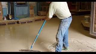 How To Overlay Concrete Super Stone Wet amp Ready [upl. by Neve]