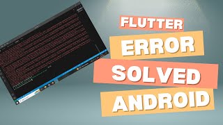 ERROR SOLVED FLUTTER ERRORR8 javalangOutOfMemoryError Java heap space [upl. by Nahsor]