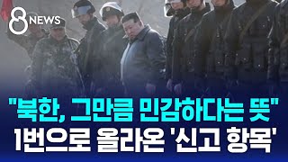 quot북한 그만큼 민감하다는 뜻quot…1번으로 올라온 신고 항목  SBS 8뉴스 [upl. by Elhsa]