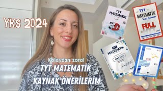 TYT Matematik Kaynak Önerileri  YKS 2024 [upl. by Eilegna]