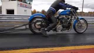 Mark Simiolas 1972 Harley Davidson Gas Ironhead run 5 [upl. by Lewanna]