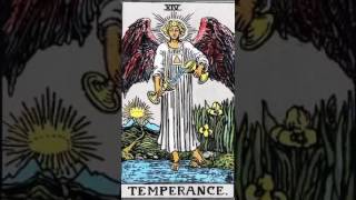 Significado de las cartas del tarot La Templanza [upl. by Sanfo429]