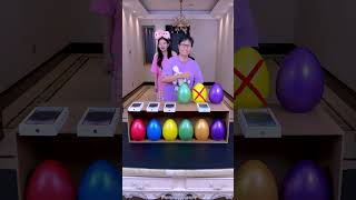 Easter Egg Matching Challenge See Who Can Win The IphoneFunnyfamily Partygames Funny Shorts [upl. by Anawt]