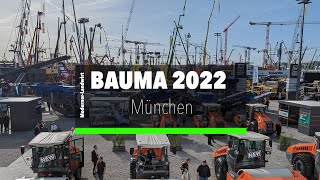 Bauma 2022  Bergbau amp Baumaschinenmesse der Superlative in München  Rundgang [upl. by Damon]