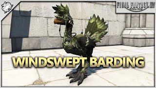 FFXIV Endwalker  Windswept Barding [upl. by Assirec]